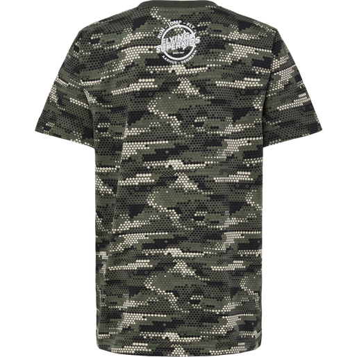 hmlFSK LOW T-SHIRT S/S, OLIVE NIGHT, packshot