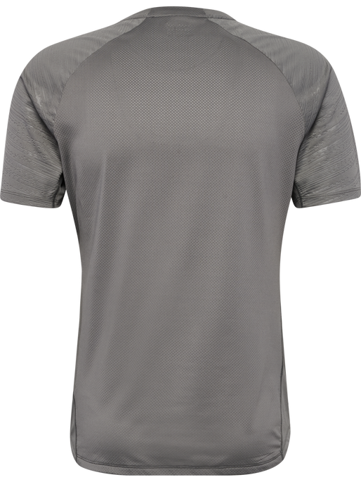 hmlPRO TRAINING JERSEY S/S, STEEL GRAY hmlPRO TRAINING JERSEY S/S, STEEL GRAY, packshot