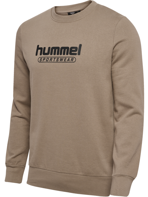 hmlBOOSTER SWEATSHIRT, GREIGE, packshot