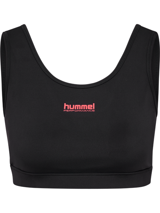 hmlHIIT INTENSITY BRA, BLACK hmlHIIT INTENSITY BRA, BLACK, packshot