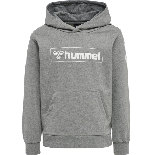 hmlBOX HOODIE, MEDIUM MELANGE, packshot
