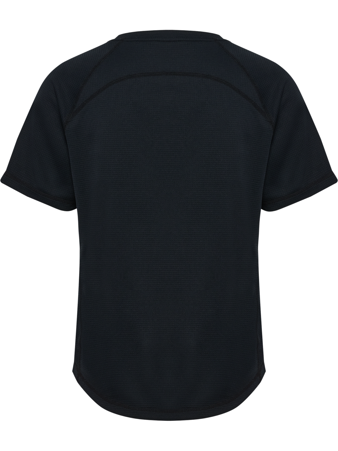 hmlMOMENTUM W T-SHIRT S/S, BLACK, packshot