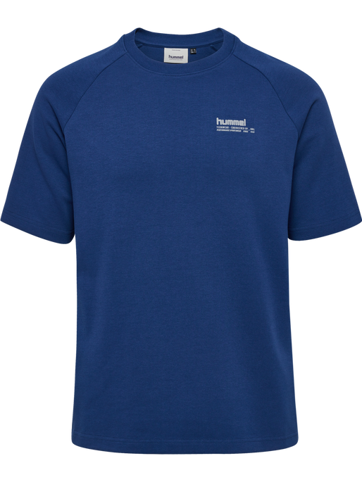 hmlTECH LOOSE T-SHIRT, ESTATE BLUE hmlTECH LOOSE T-SHIRT, ESTATE BLUE, packshot