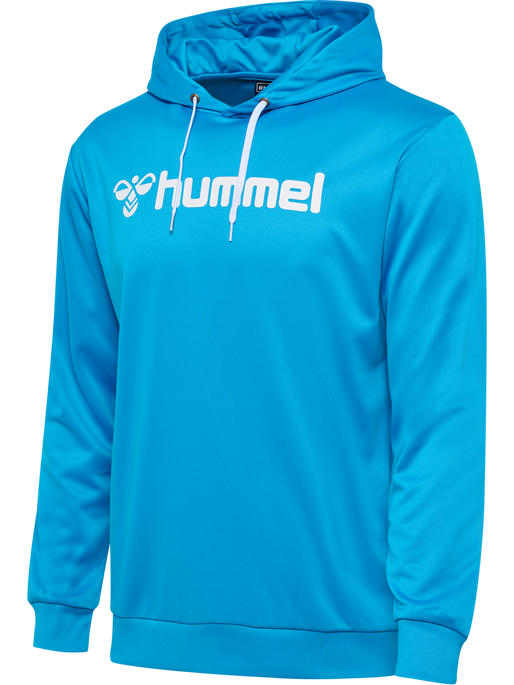 hmlLOGO HOODIE, DIVA BLUE hmlLOGO HOODIE, DIVA BLUE, packshot