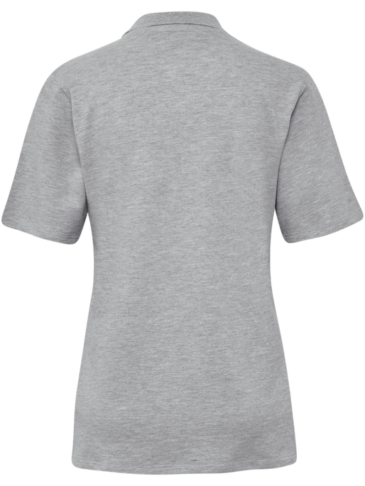 hmlGO 2.0 POLO WOMAN, GREY MELANGE, packshot