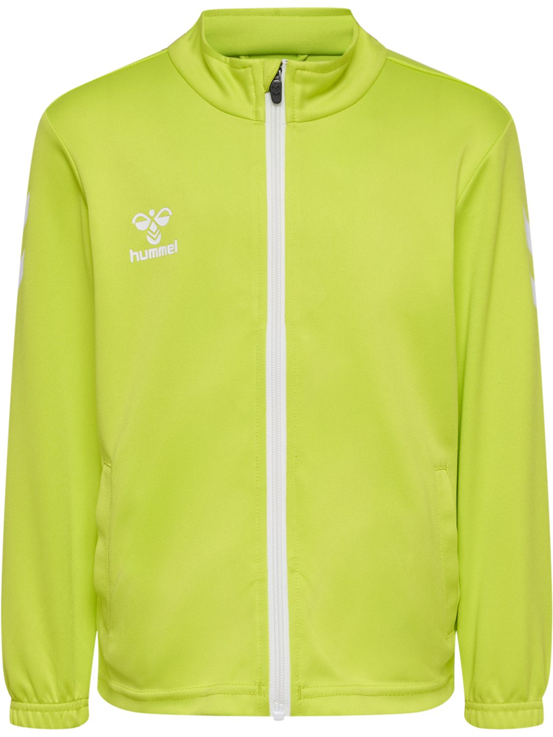 hmlLOGO SUIT KIDS, LIME PUNCH/MARINE, packshot