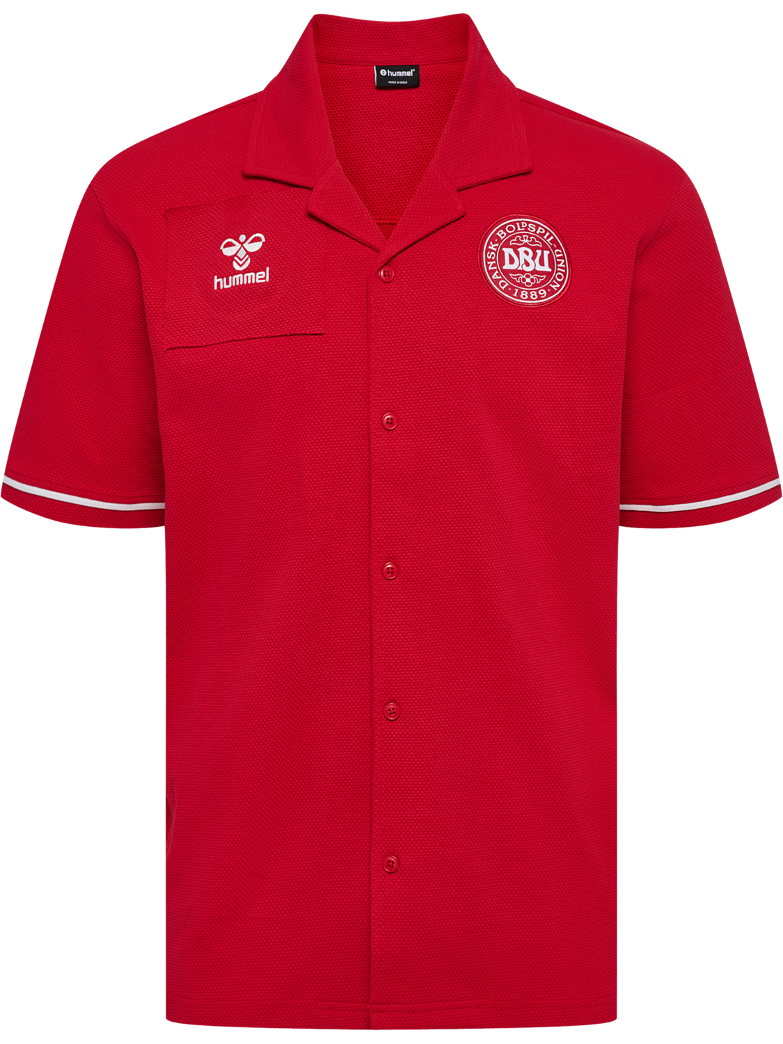 DBU 26 FAN KNITTED SHIRT, TANGO RED, packshot