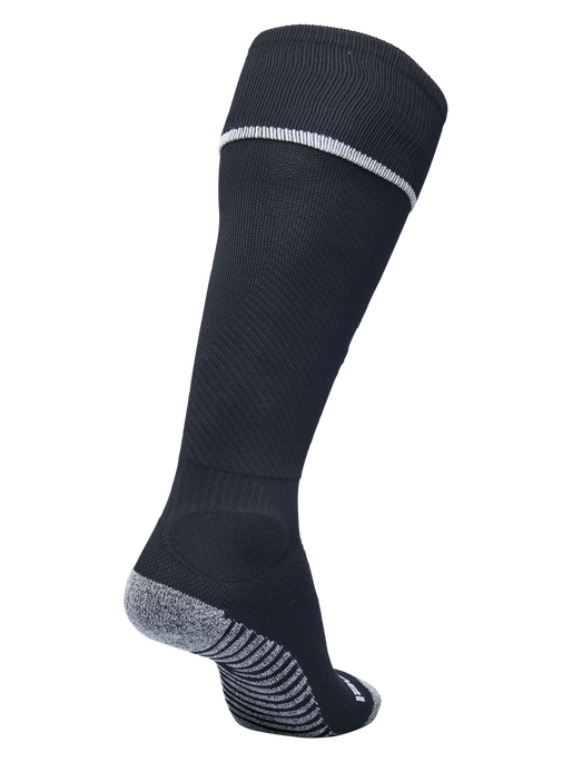 PRO FOOTBALL SOCK 17 - 18, BLACK/WHITE, packshot