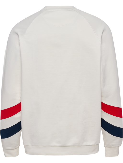 hmlOVERSIZED CREW SPORTSWEAR, BLANC DE BLANC/BLANC DE BLANC, packshot