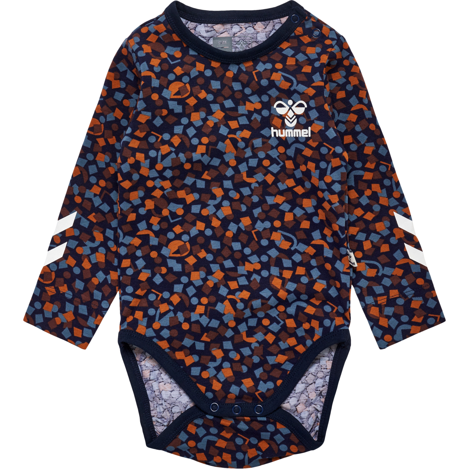 hmlCONFETTI BODY L/S, BLACK IRIS, packshot