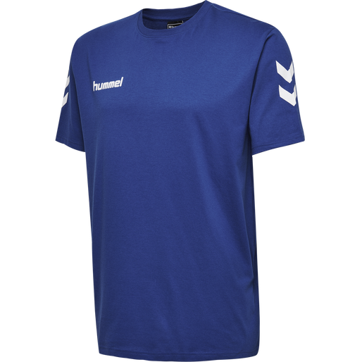 HMLGO KIDS COTTON T-SHIRT S/S, TRUE BLUE, packshot
