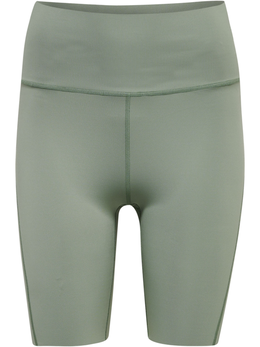 hmlMT GRACE HW TIGHT SHORTS, LILY PAD, packshot