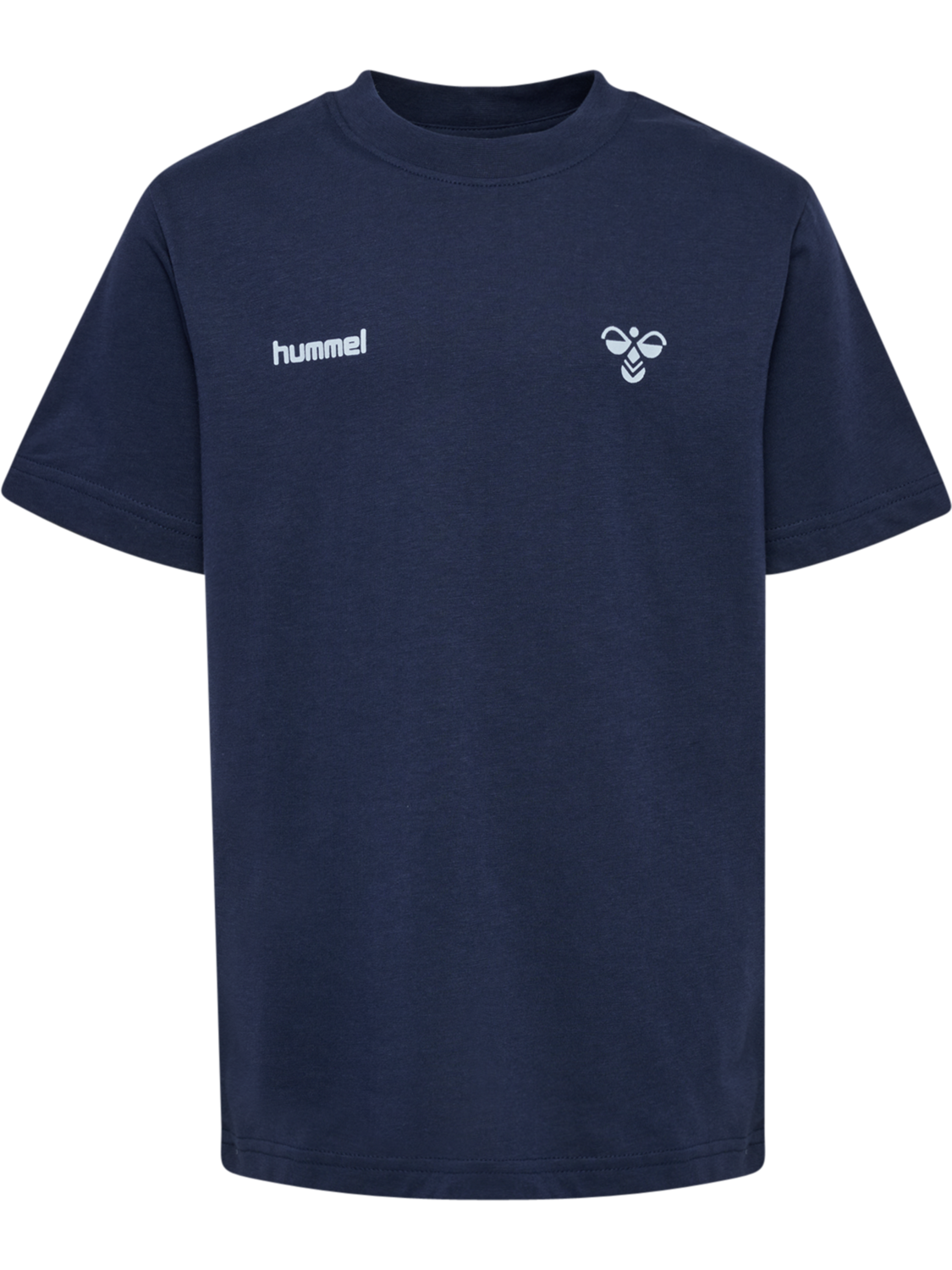 hmlJR GRAPHIC T-SHIRT S/S, DRESS BLUES, packshot