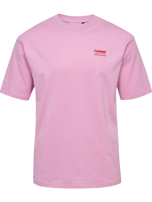 hmlLOOSE T-SHIRT S/S HSW FOOTBALL, PASTEL LAVENDER, packshot