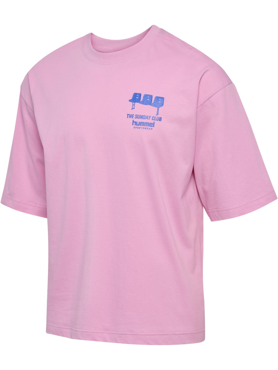 hmlOVERSIZED T-SHIRT S/S SUNDAY, PASTEL LAVENDER, packshot