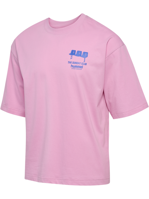 hmlOVERSIZED T-SHIRT S/S SUNDAY, PASTEL LAVENDER hmlOVERSIZED T-SHIRT S/S SUNDAY, PASTEL LAVENDER, packshot