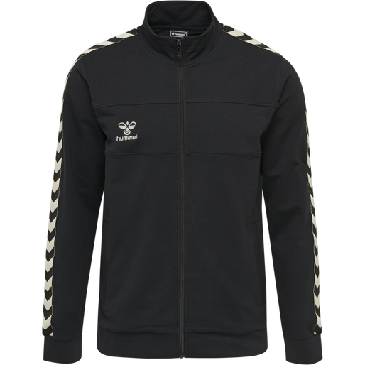 hmlMOVE CLASSIC ZIP JACKET, BLACK, packshot