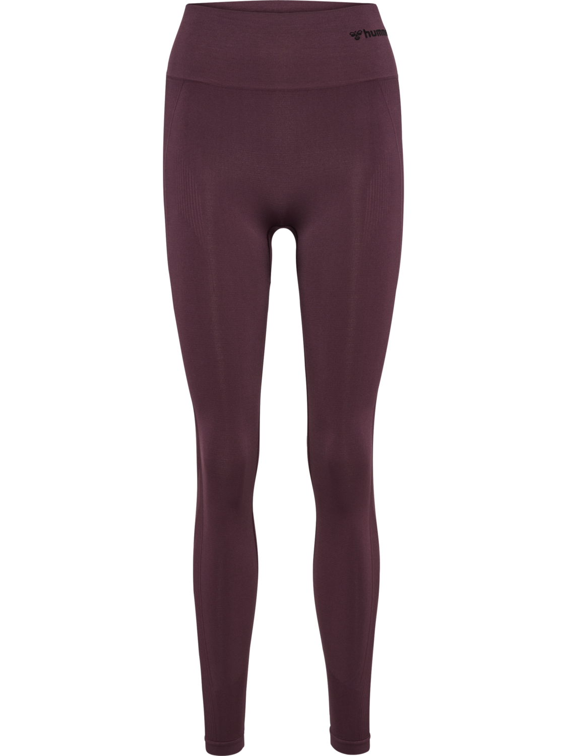 hmlTIF SEAMLESS HIGH WAIST TIGHTS, FUDGE, packshot