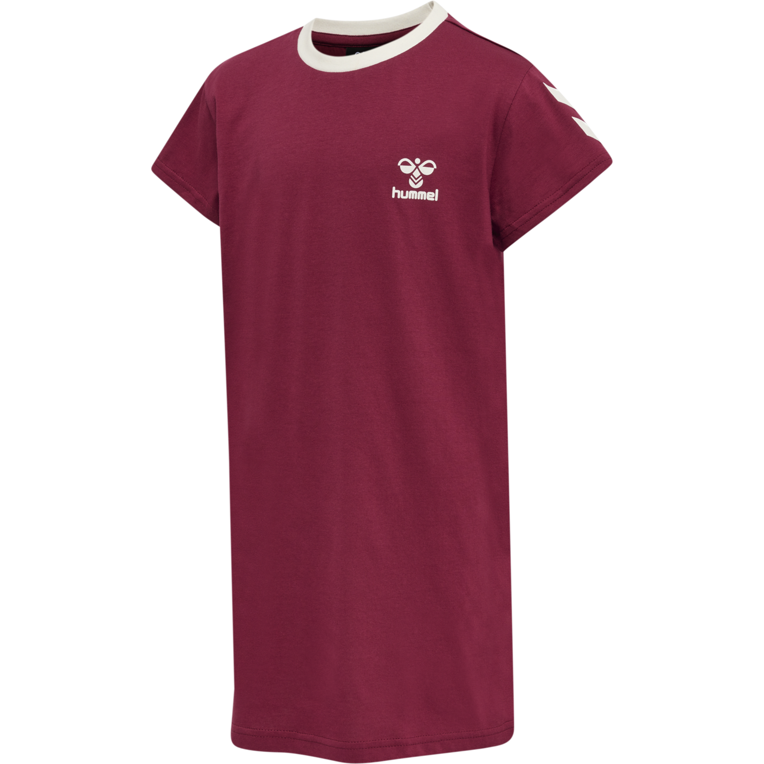 hmlMILLE T-SHIRT DRESS S/S, RHODODENDRON, packshot