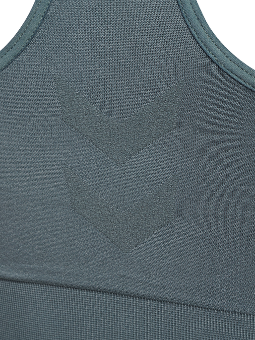 hmlTIF SEAMLESS SPORTS TOP, BALSAM GREEN hmlTIF SEAMLESS SPORTS TOP, BALSAM GREEN, packshot