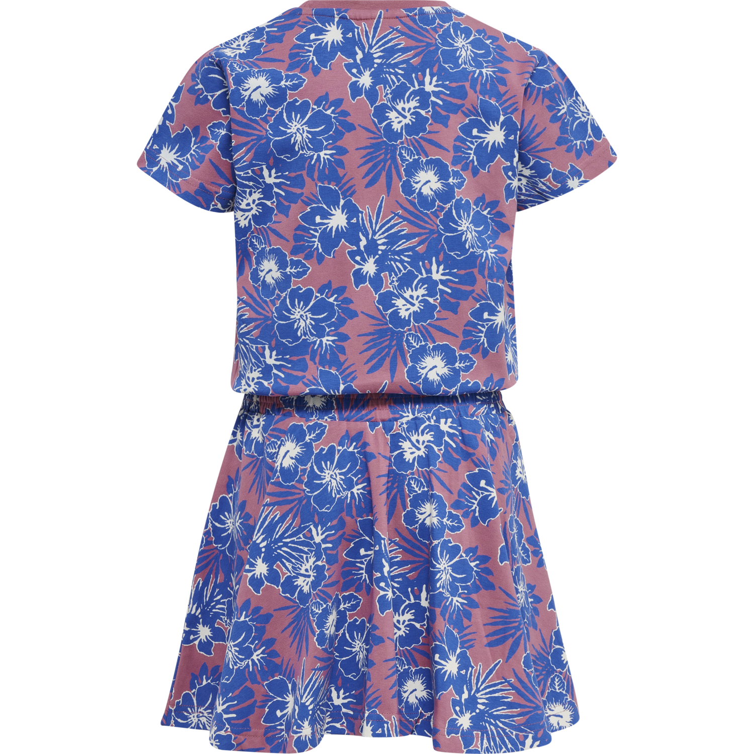 hmlFLOWER DRESS S/S, HEATHER ROSE, packshot