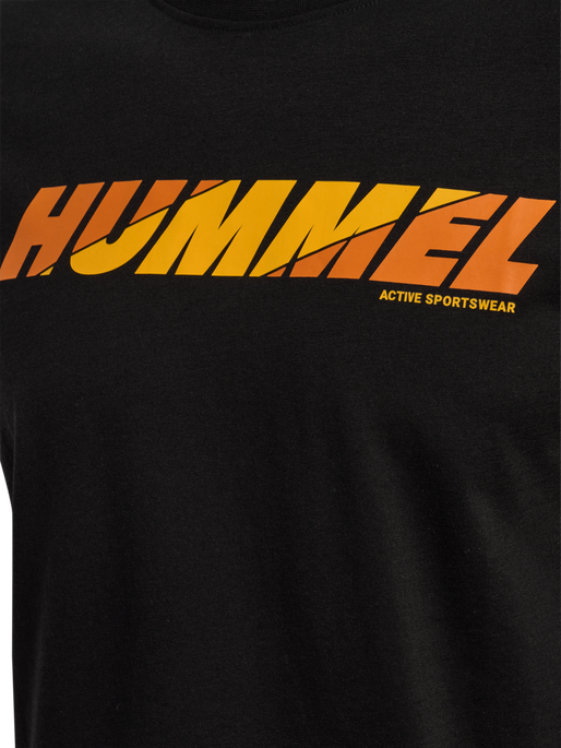 hmlGRAPHIC BOLD LOGO TEE, BLACK hmlGRAPHIC BOLD LOGO TEE, BLACK, packshot