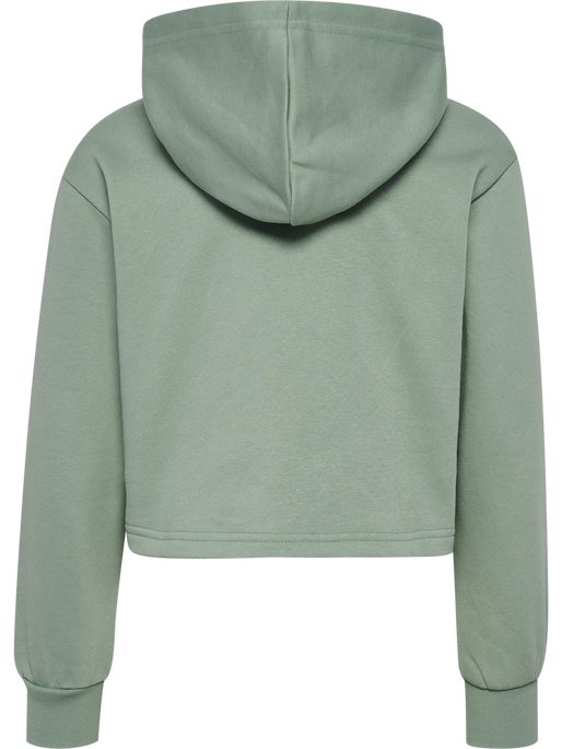 hmlZIPPI ZIP HOODIE, LILY PAD, packshot