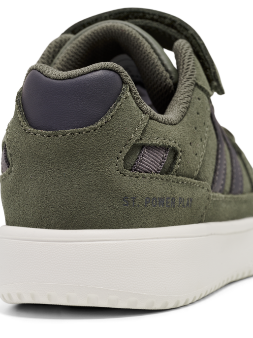ST. POWER PLAY SUEDE JR, DUSTY OLIVE, packshot