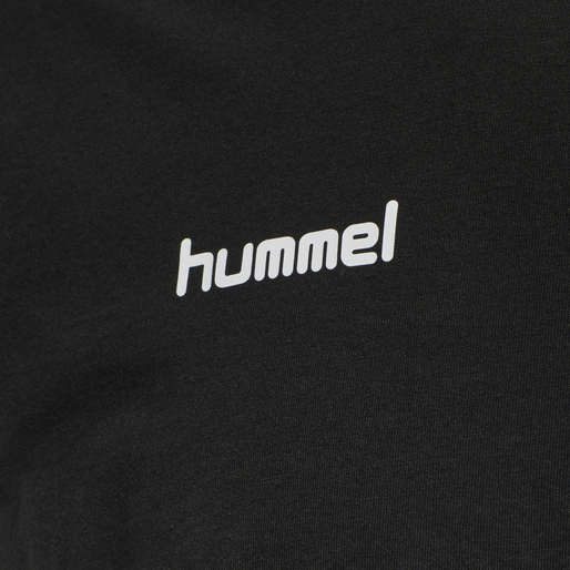 HMLGO COTTON T-SHIRT S/S, BLACK, packshot