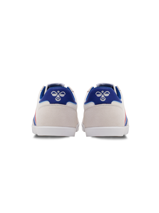 HUMMEL SLIMMER STADIL LOW, WHITE/BLUE/RED/GUM HUMMEL SLIMMER STADIL LOW, WHITE/BLUE/RED/GUM, packshot