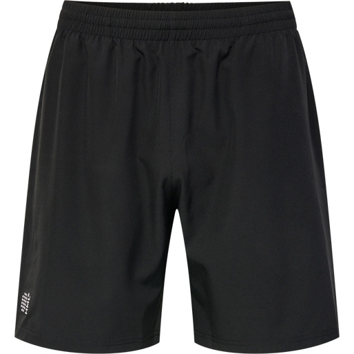 hmlCOURT WOVEN SHORTS, BLACK, packshot
