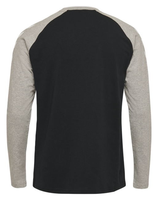 hmlMARK T-SHIRT L/S, BLACK hmlMARK T-SHIRT L/S, BLACK, packshot