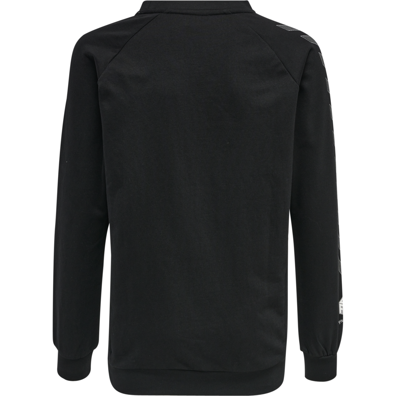 hmlMOVE GRID COTTON SWEATSHIRT KIDS, BLACK, packshot