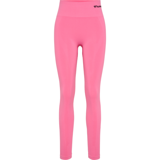 hmlTIF SEAMLESS HIGH WAIST TIGHTS, AZALEA PINK, packshot