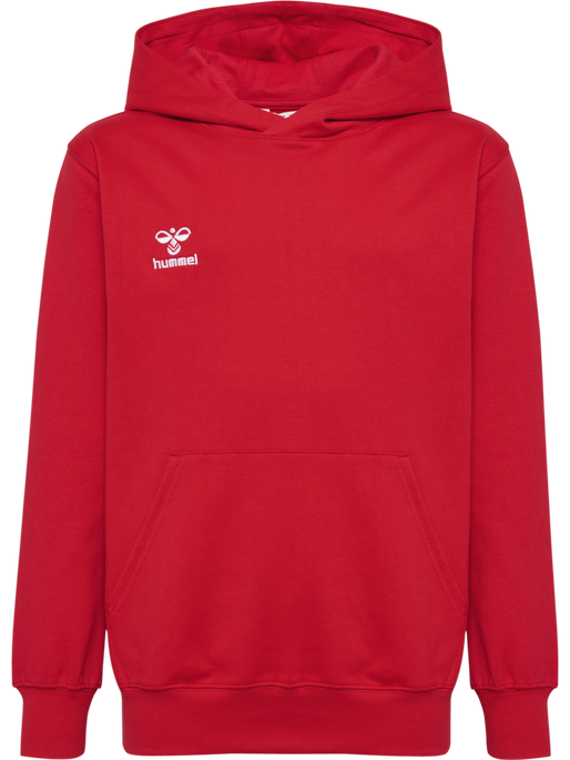 hmlGO 2.0 HOODIE KIDS, TRUE RED, packshot