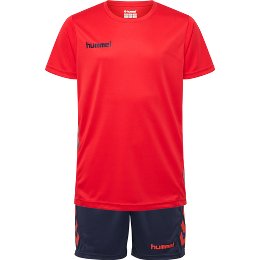 hmlPROMO KIDS DUO SET, TRUE RED/MARINE, packshot