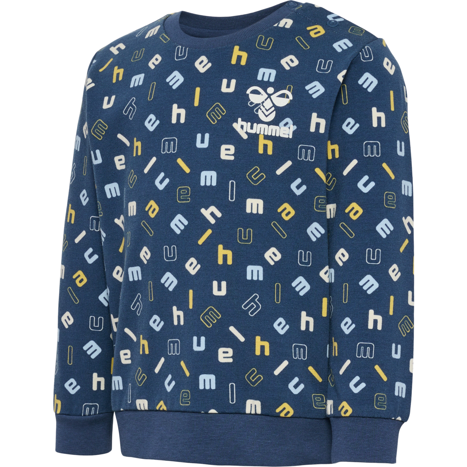 hmlHAPPY YOU SWEATSHIRT, SARGASSO SEA, packshot