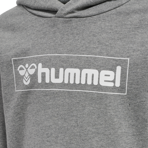 hmlBOX HOODIE, MEDIUM MELANGE, packshot