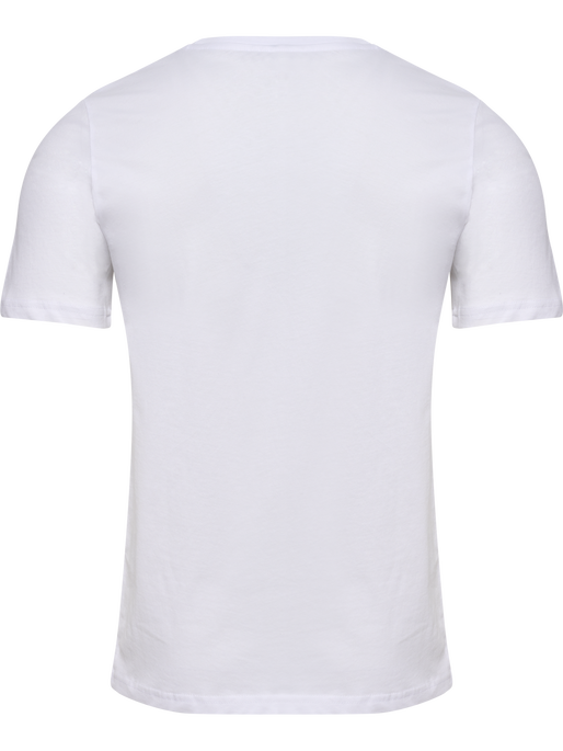 hmlBOOSTER T-SHIRT, WHITE, packshot