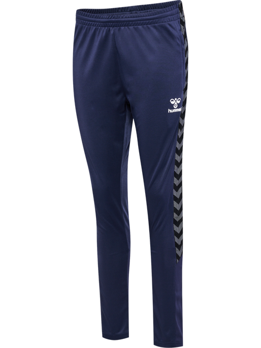 hmlAUTHENTIC TRAINING PANTS WOMAN, MARINE, packshot