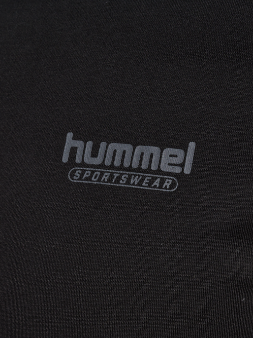 hmlBOOSTER T-SHIRT, BLACK, packshot