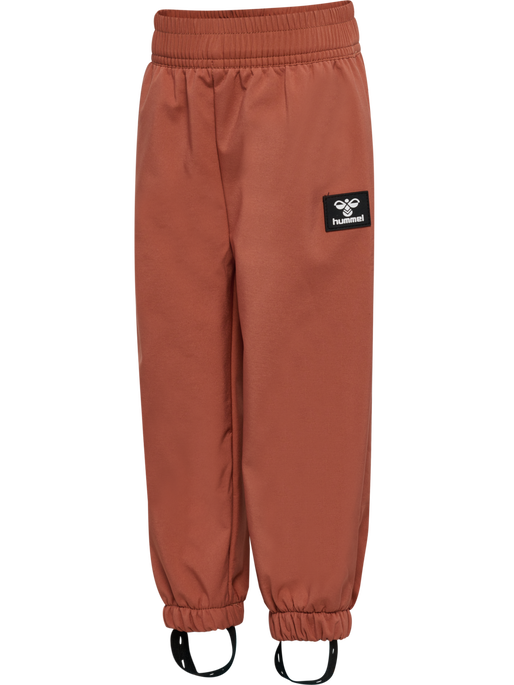 hmlJUPITOR TEX MINI SOFTSHELL PANTS, COPPER BROWN, packshot