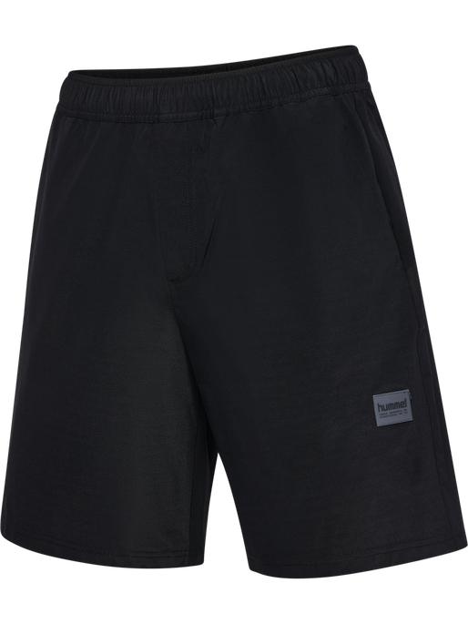 hmlSORONA REGULAR SHORTS, BLACK, packshot