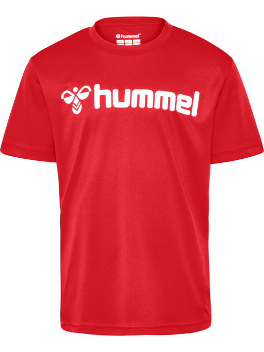 hmlLOGO JERSEY S/S KIDS, TRUE RED hmlLOGO JERSEY S/S KIDS, TRUE RED, packshot