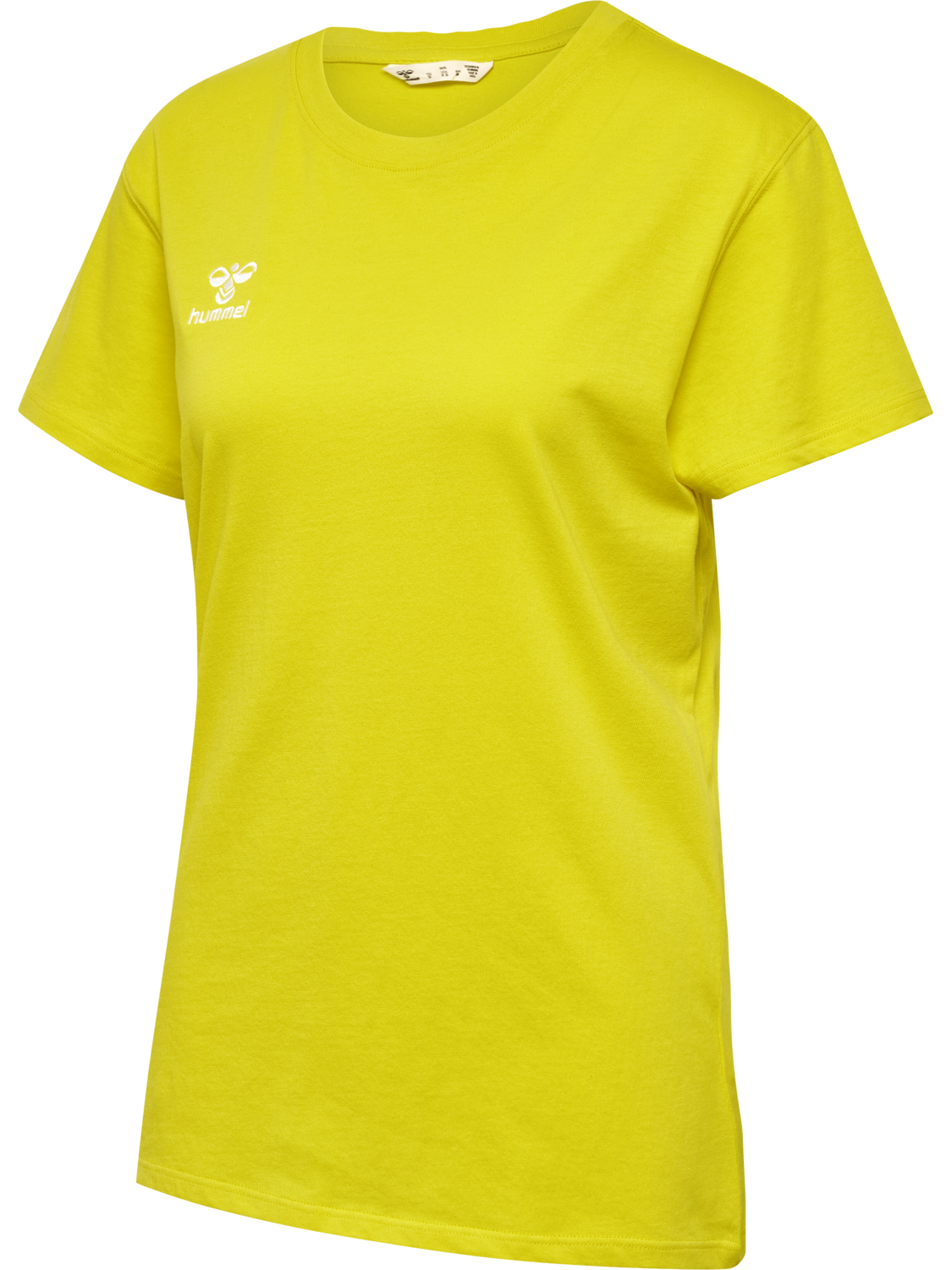 hmlGO 2.0 T-SHIRT S/S WOMAN, BLAZING YELLOW, packshot
