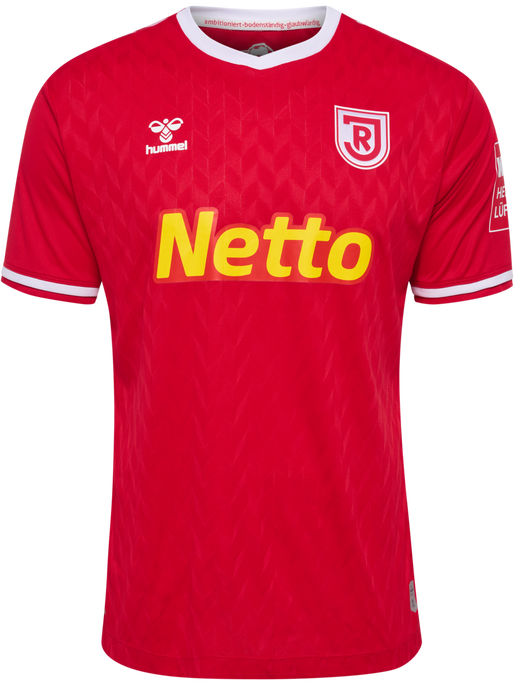 RGB 23/24 AWAY JERSEY S/S, TRUE RED, packshot