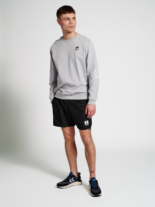 hmlLGC JEREMY SWEATSHIRT, HARBOR MIST, model