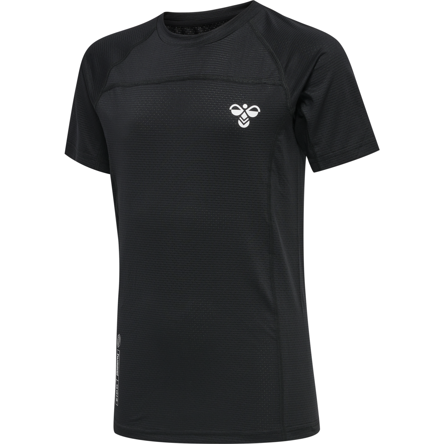 hmlGG12 TRAINING TEE KIDS, BLACK, packshot