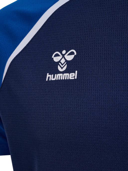 hmlLEAD 2.0 JERSEY S/S, MARINE/TRUE BLUE hmlLEAD 2.0 JERSEY S/S, MARINE/TRUE BLUE, packshot