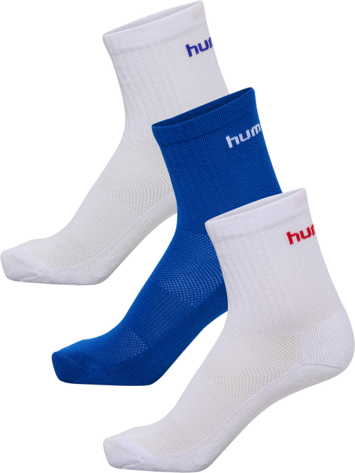 hmlJR FAST 3-PACK SPORTS SOCK, MULTI COL., packshot